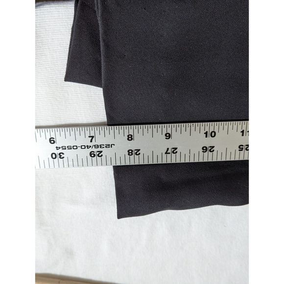 Chico's Black Silky Pants 1.5 Or 10R W 34-36 100%poly Leg Width22.5 Ins29 Rise12 - Picture 7 of 9